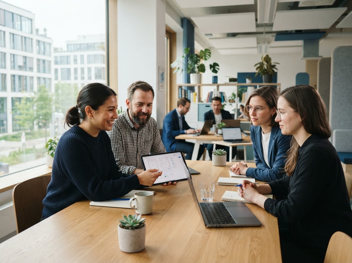 Kuren Meralosa Team analysiert Markt- und Portfoliodaten für langfristige Anlagestrategien